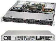 Super Micro Supermicro SC813M FTQC-350CB2 - Rack-Montage 1U - ATX - SATA/SAS - Hot-Swap 350 Watt - Schwarz (CSE-813MFTQC-350CB2)