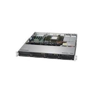 Super Micro Supermicro SuperServer 5019P-MTR - Server - Rack-Montage - 1U - 1-Weg - keine CPU - RAM 0GB - SATA - Hot-Swap 8,9 cm (3.5") Schacht/Schächte - keine HDD - AST2500 - 1GbE, 10GbE - kein Betriebssystem - Monitor: keiner - Schwarz (SYS-5019P-MTR)