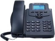 AudioCodes 405 IP Phone - VoIP-Telefon - dreiweg Anruffunktion - SIP, SDP - 2 Leitungen - Schwarz (IP405E)