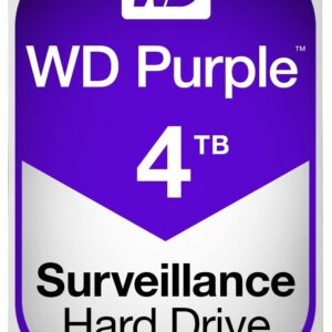WD Purple WD40PURX - Festplatte - 4 TB - intern - 3.5" (8.9 cm) - SATA 6Gb/s - Puffer: 64 MB - für My Cloud EX2, EX4