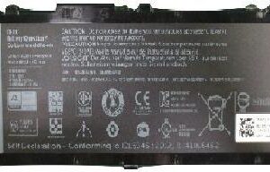 Dell Primary Battery - Laptop-Batterie - Lithium-Ionen - 6 Zellen - 72 Wh - für Precision 7510, 7520, 7710, 7720 (451-BBSB)