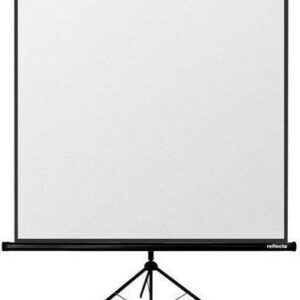 Reflecta CrystalLine Tripod - Projektionsbildschirm mit Stativ - 204 cm ( 203,20cm (80")  ) - 1:1 - mattweiß (87652)