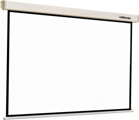 Reflecta Crystal-Line Rollo - Leinwand - Deckenmontage möglich, geeignet für Wandmontage - 254.6 cm (100") - 1:1 - Matte White
