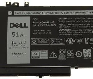Dell Battery - 7,4V - 51Wh (Latitude Series) ((G5M10))
