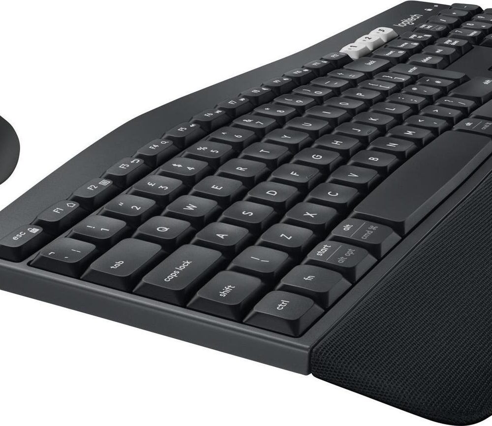 Logitech MK850 Performance - Tastatur-und-Maus-Set - kabellos - Bluetooth, 2,4 GHz - QWERTZ - Schweiz (920-008223)