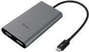 i-Tec Dual Display Port Video Adapter - Externer Videoadapter - Thunderbolt 3 - 2 x DisplayPort