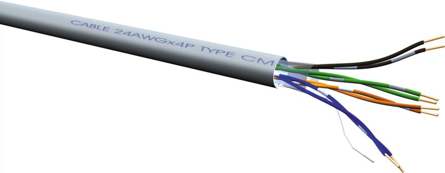 VALUE - Bulkkabel - 300 m - UTP - CAT 6a - robust - Grau
