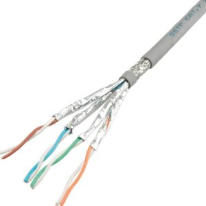 VALUE - Bulkkabel - 300 m - SFTP, PiMF - CAT 6a - robust - Grau