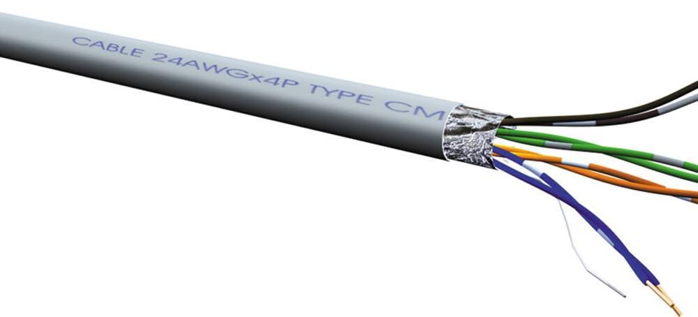 VALUE - Bulkkabel - 300 m - FTP - CAT 5e - robust - Grau