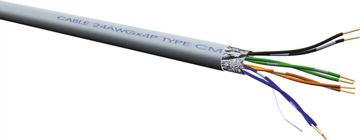 VALUE - Bulkkabel - 300 m - FTP - CAT 5e - robust - Grau