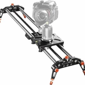 Walimex pro Carbon Follow Focus Parallax Slider 12 schwarz/orange 21640 (1021640)