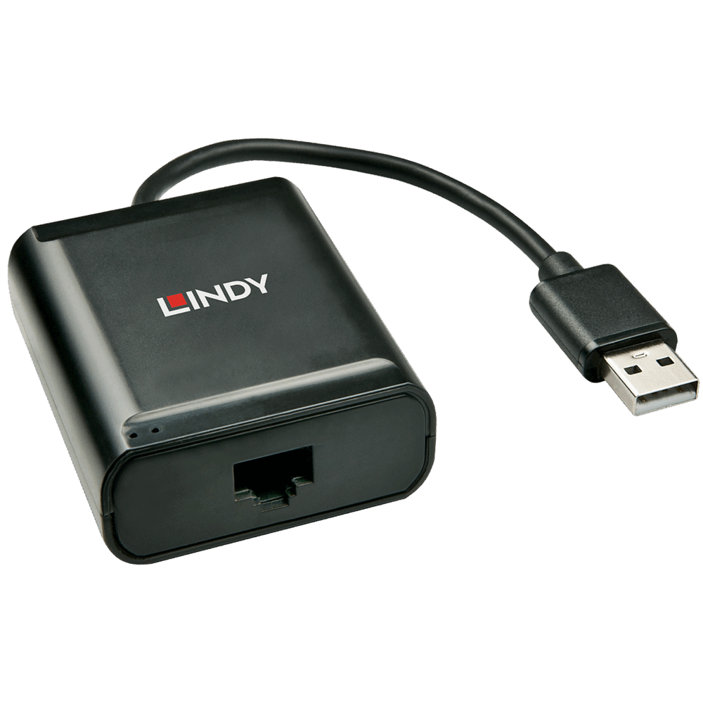 LINDY USB 2.0 Cat.5 Extender - USB-Erweiterung - USB, USB 2.0 - bis zu 60 m