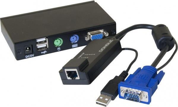 Dexlan 050009 - Transmitter - Verkabelt & Kabellos - 100 m - Schwarz - VGA - 230 A (050009)