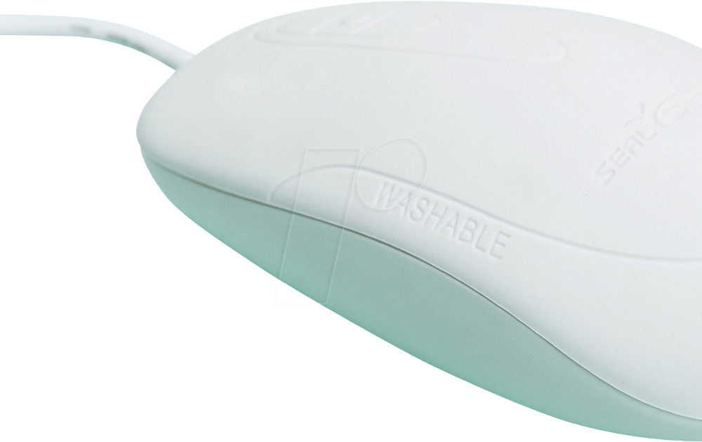 SSWM3 opt Maus weiss USB optische 2 Tasten mit Scrollfunktion IP68 wasserdicht - Maus - Optisch (KH19227)