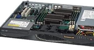 Super Micro Supermicro SC512 F-350B1 - Rack-Montage 1U - ATX 350 Watt - Schwarz (CSE-512F-350B1)
