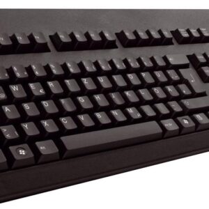 CHERRY G80-3000 - Tastatur - PS/2, USB - USA - Tastenschalter: CHERRY MX Brown - Schwarz (G80-3000LXCEU-2)