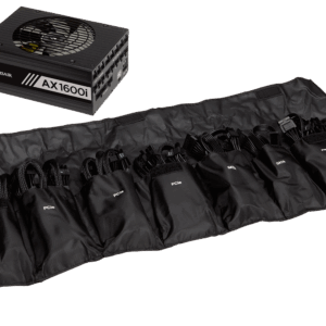 Corsair AXi Series AX1600i - Stromversorgung (intern) - ATX12V 2,4 - EPS12V 2,92 - 80 PLUS Titanium - Wechselstrom 100-240 V - 1600 Watt - Europa (CP-9020087-EU)