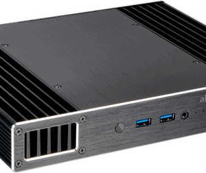 Akasa Plato - Ultra Small Form Factor - UCFF - ohne Netzteil - USB/Audio