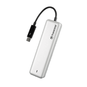 Transcend JetDrive 825 - SSD - 480GB - extern (tragbar) - Thunderbolt (TS480GJDM825)
