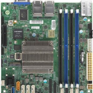 SUPERMICRO A2SDi-4C-HLN4F - Motherboard - Mini-ITX - Intel Atom C3558 - USB 3.0 - 4 x Gigabit LAN - Onboard-Grafik - BULK