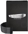 CableMod PRO Series ModMesh C-Series AXi, HXi & RM Cable Kit - Stromkabelkit - geformt - Kohle (CM-PCSI-FKIT-NKC-R)