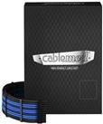 CableMod PRO Series ModMesh C-Series AXi, HXi & RM Cable Kit - Stromkabelkit - geformt - Schwarz/Blau (CM-PCSI-FKIT-NKKB-R)