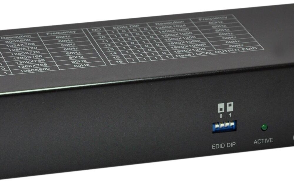 LevelOne HVE-9118T HDMI over Cat.5 Transmitter - Erweiterung für Video/Audio - transmitter - 10Mb LAN - über CAT 5 - bis zu 300 m