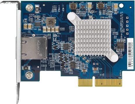 QNAP QXG-10G1T - Netzwerkadapter - PCIe 3.0 x4 Low-Profile - 10Gb Ethernet x 1 - für QNAP TS-1232, 1277, 253, 453, 473, 677, 832, 853, 877, 977, TVS-2472, 473, 673, 872, 873
