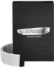 CableMod PRO Series ModMesh C-Series - Stromkabelkit - geformt - weiß (CM-PCSI-FKIT-NKW-R)