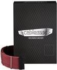 CableMod PRO Series ModMesh C-Series RMi & RMx Cable Kit - Stromkabelkit - geformt - Blood Red (CM-PCSR-FKIT-NKBR-R)