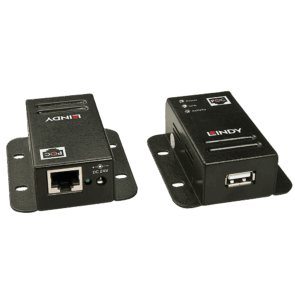 LINDY USB 2.0 Cat.5 Extender With Power Over - USB-Erweiterung - USB 2.0 - bis zu 50 m