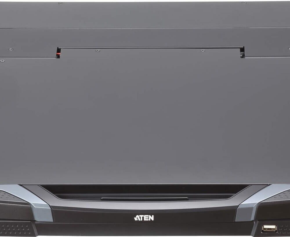 ATEN CL3800 - KVM-Konsole - USB - 47 cm (18.5") (18.5" sichtbar) - Rack - einbaufähig - 1920 x 1080 Full HD (1080p) - 350 cd/m² - 1000:1 - 20 ms - HDMI, DVI-D, VGA, 2xUSB - 1U