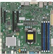 Super Micro SUPERMICRO X11SCZ-Q - Motherboard - micro ATX - LGA1151 Socket - Q370 - USB3.0, USB 3,1, USB-C - 2 x Gigabit LAN - Onboard-Grafik (CPU erforderlich) - HD Audio (MBD-X11SCZ-Q-O)