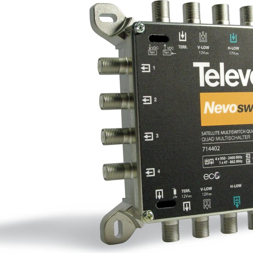 Televes MS56NCQ Satblock-Verteilung 5 Eingänge 6 Ausgänge (MS56NCQ)
