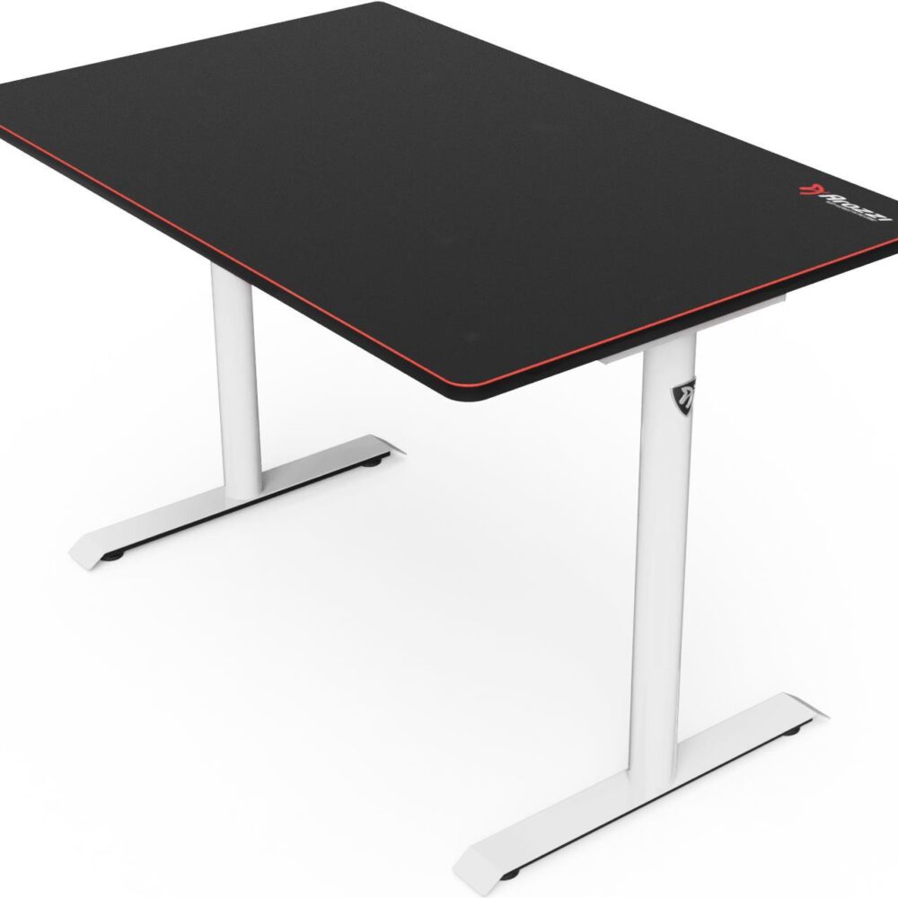 Arozzi Arena Leggero - Gerade - Rectangular shape - MDF - Stahl - Mikrofaser - Weiß (ARENA-LEGG-WHITE)