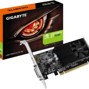 Gigabyte GT 1030 Low Profile D4 2G - Grafikkarten - GF GT 1030 - 2GB DDR4 - PCIe 3.0 Low-Profile - DVI, HDMI (GV-N1030D4-2GL)