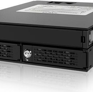 ICY Dock ToughArmor MB994IKO-3SB - Gehäuse für Speicherlaufwerke - SATA 6Gb/s / SAS 12Gb/s - SATA 6Gb/s - Schwarz (MB994IKO-3SB)