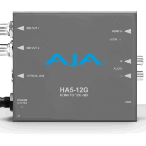 AJA HA5-12G Videosignal-Konverter Aktiver Videokonverter 4096 x 2160 - - (HA5-12G)