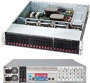 Supermicro SC216 BE1C-R920LPB - Rack - einbaufähig - 2U - verbessertes, erweitertes ATX - SATA/SAS - Hot-Swap 920 Watt - Schwarz