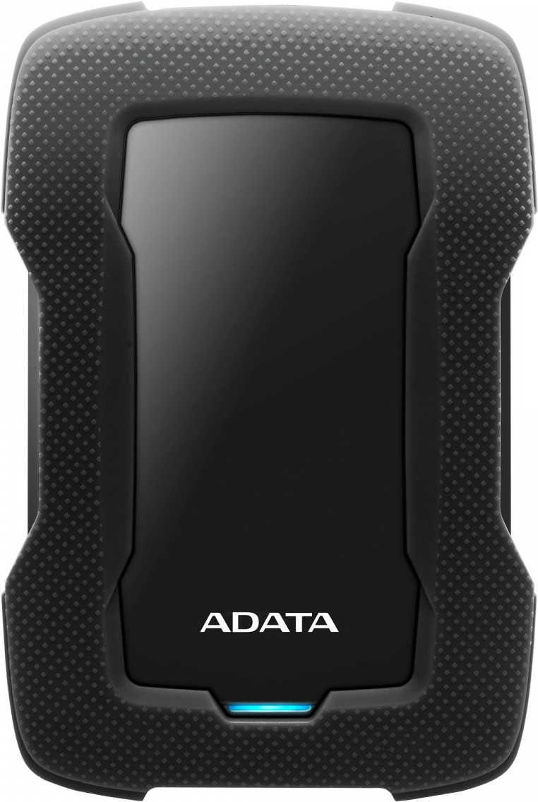 ADATA HD330 - Festplatte - 1 TB - extern (tragbar) - USB 3.1 - 256-Bit-AES - Schwarz