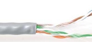 ACT CAT6 U/UTP PVC solid with pair splitter 305 m box. Type: 305 m reel C6 u/utp solid pvc grey 305m (XS305B)