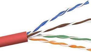 ACT Cat6a - 305m 305m Cat6a U/FTP (STP) Rot Netzwerkkabel (EP455B)