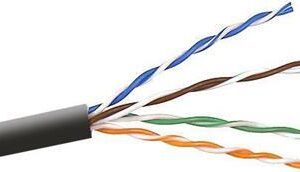ACT Cat6 - 305m 305m Cat6 S/FTP (S-STP) Schwarz Netzwerkkabel (FP659B)