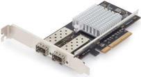 DIGITUS DN-10162 - Netzwerkadapter - PCIe 3.0 x8 Low-Profile - 10 Gigabit SFP+ x 2 (DN-10162)