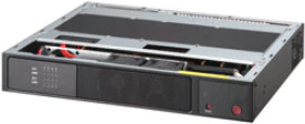 Super Micro Supermicro SuperServer E300-9A-4CN8 - Server - Mini-1U - 1-Weg - 1 x Atom C3558 / 2,2 GHz - RAM 0GB - keine HDD - AST2400 - GigE - kein Betriebssystem - Monitor: keiner - Schwarz (SYS-E300-9A-4CN8)