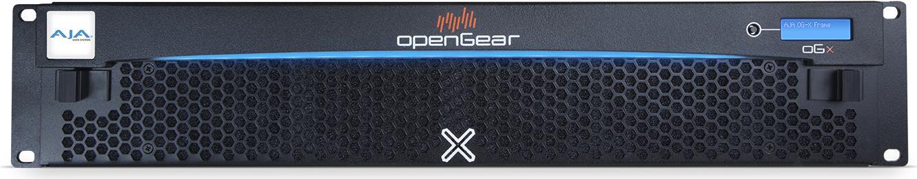 AJA OG-X-FR - Rackrahmen - Schwarz - 0 - 40 °C - 88,9 mm - 482,6 mm - 449,6 mm (OG-X-FR)