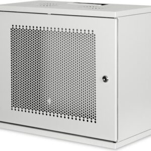 DIGITUS Professional Soho Series DN-19-09U-S-PD - Gehäuse - geeignet für Wandmontage - Grau, RAL 7035 - 9U - 48,3 cm (19") (DN-19-09U-S-PD)