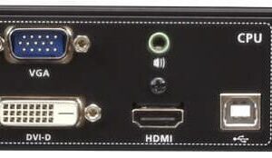 ATEN CL3800NW Konsolenregal 47 cm (18.5" ) 1920 x 1080 Pixel Metall - Kunststoff Schwarz (CL3800NW-ATA-2X-K06/SG)