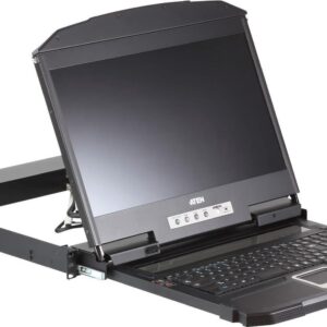 ATEN CL3800NW Konsolenregal 47 cm (18.5" ) 1920 x 1080 Pixel Metall - Kunststoff Schwarz (CL3800NW-ATA-2X-K06/ITG)