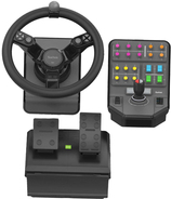 Logitech Heavy Equipment - G-Series - Bundle - Lenkrad- und Pedale-Set - kabelgebunden - für PC (945-000062)